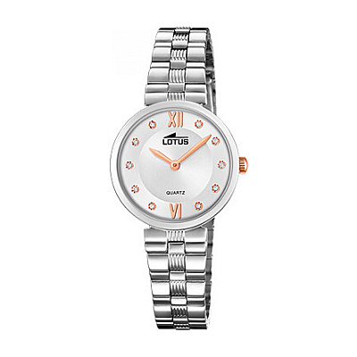 Lotus Women's Silver Bliss Stainless Steel Watch Bracelet - Silver-Tone